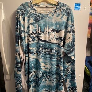 Huk xxl long sleeve performance fabric